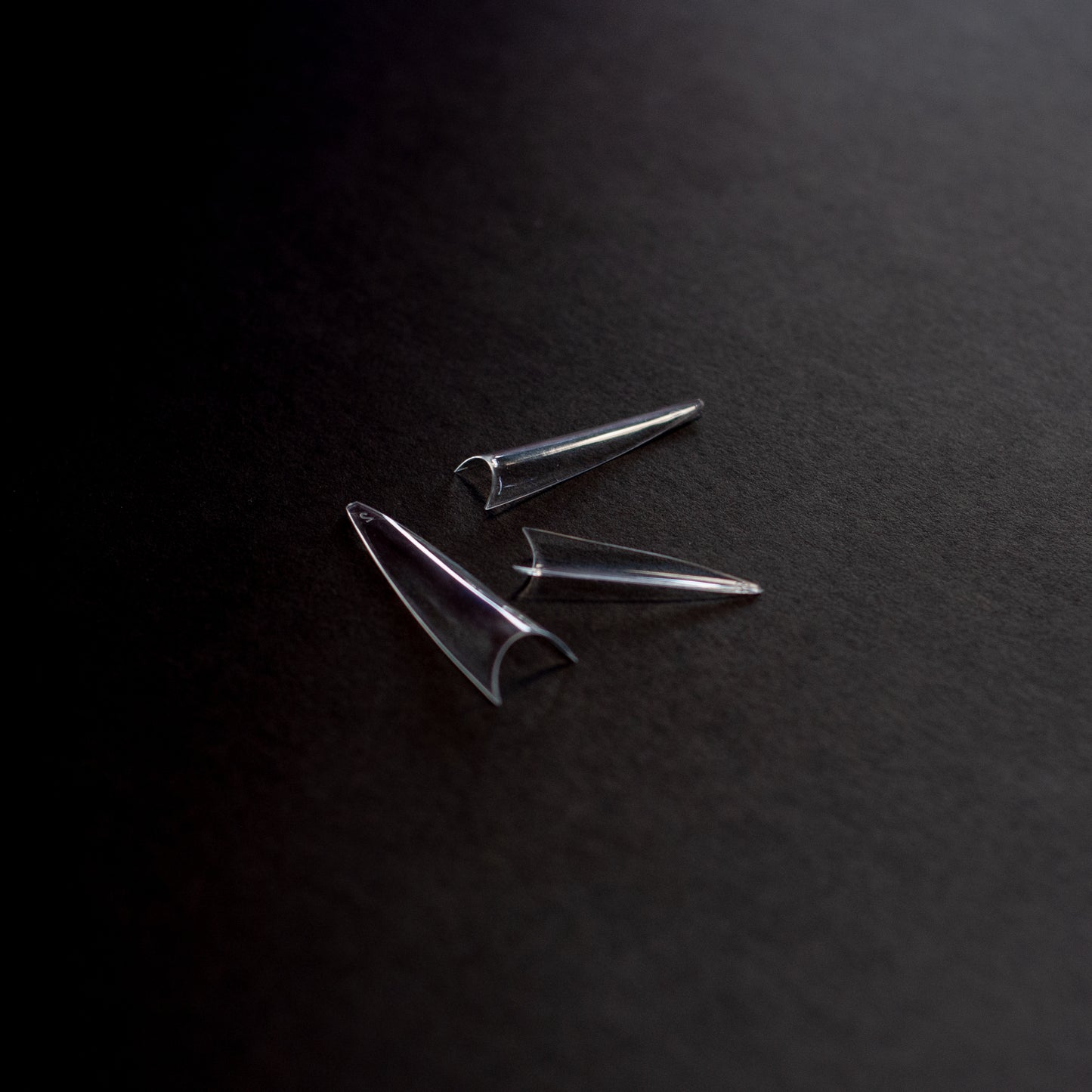 Extension tips stiletto clear