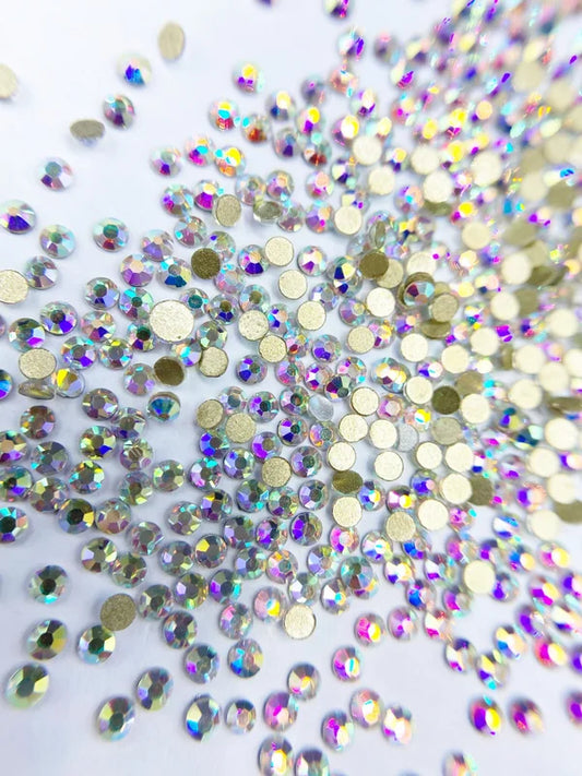 Strass steentjes | Crystal AB maat 6