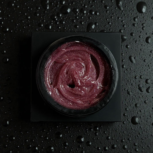 Acrygelly | Mocha rose glitter