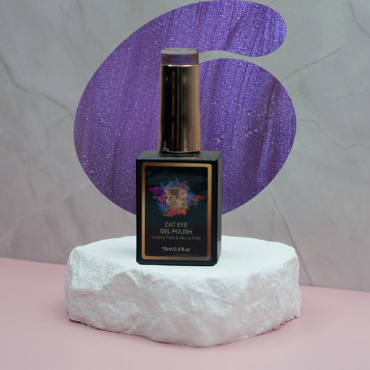 Gelpolish Cat eye | Blueberries