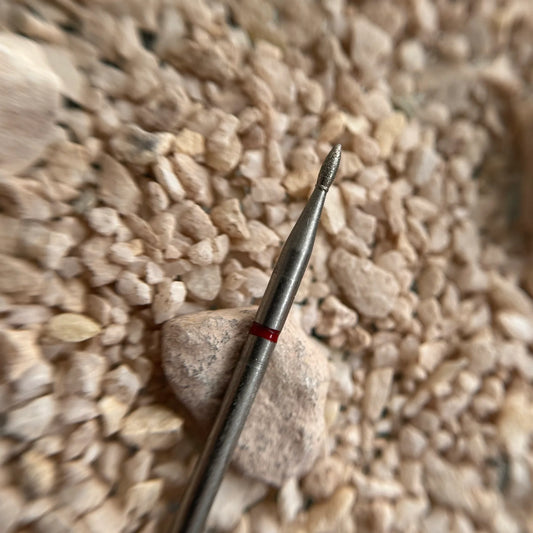 Diamond drop 10/4 - Rood/fijn